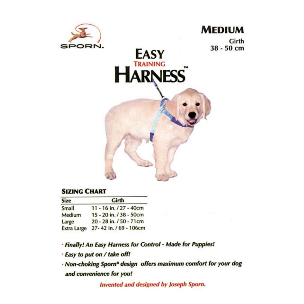 How to put on a sporn dog clearance harness